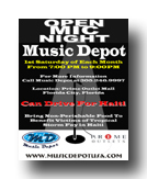 2008-09-06 Open Mic Night Music Depot Prime Outlets Florida City Florida