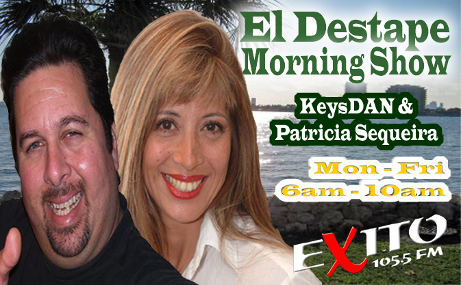 eysDAN on El Morning Ch Morning Show 6am - 10am Radio Exito 105.5 FM