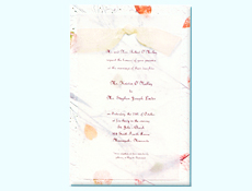 Invitations      Handmade Ivory Invites